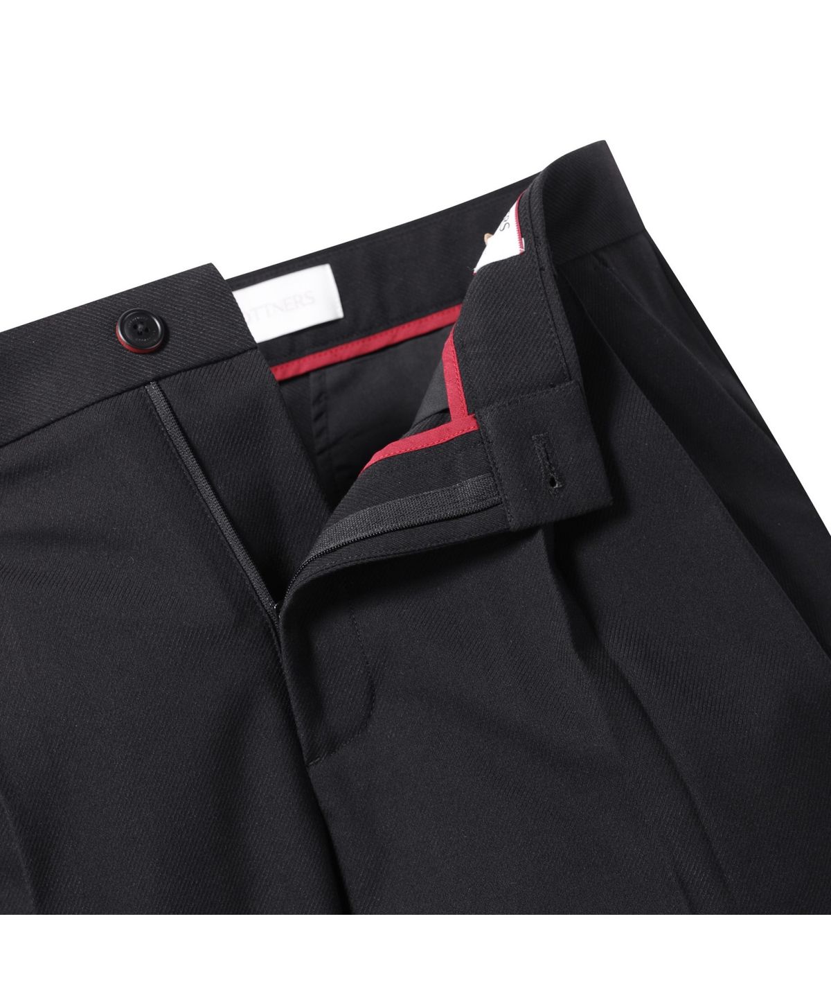 브렌우드(BRENTWOOD) [브렌우드X포트너스] Two Tuck Wide Slacks BIPNX24911BKX