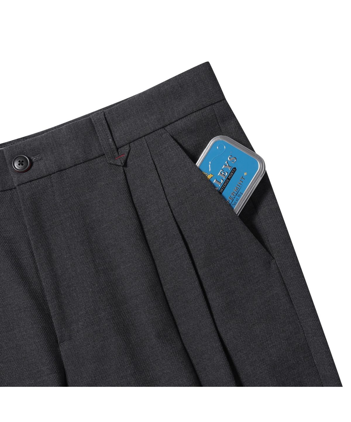 브렌우드(BRENTWOOD) [브렌우드X포트너스] Two Tuck Wide Slacks BIPNX24911GYD