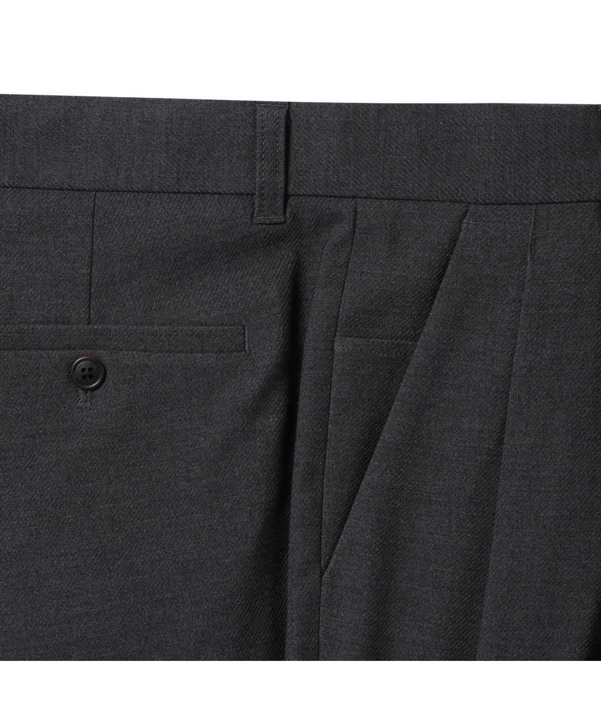 브렌우드(BRENTWOOD) [브렌우드X포트너스] Two Tuck Wide Slacks BIPNX24911GYD