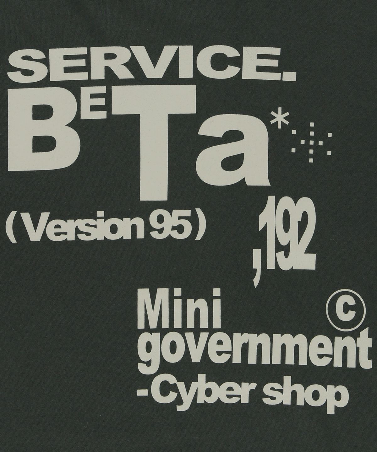 더콜디스트모먼트(THE COLDEST MOMENT) TCM beta service long sleeve (charcoal)