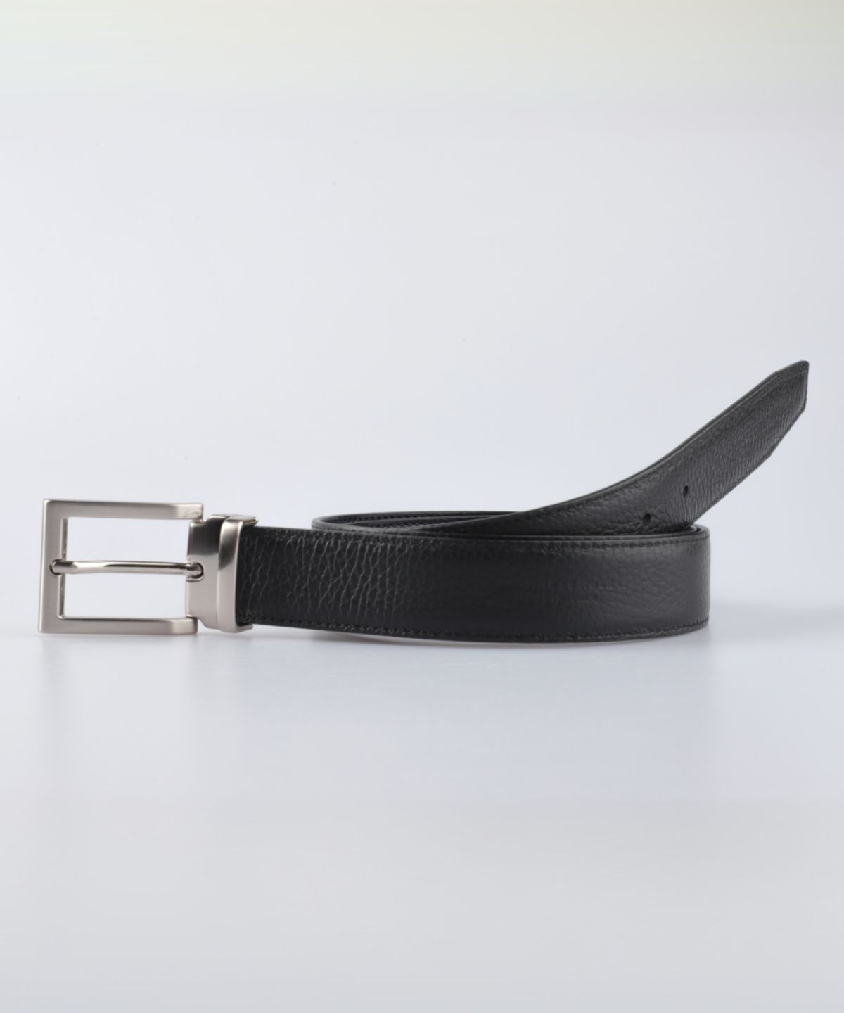 셀러리아 디파르마(SELLORIA DIPARMA) 이탈리아 에센셜 소프트 레더 벨트 30mm [네이비/블랙]