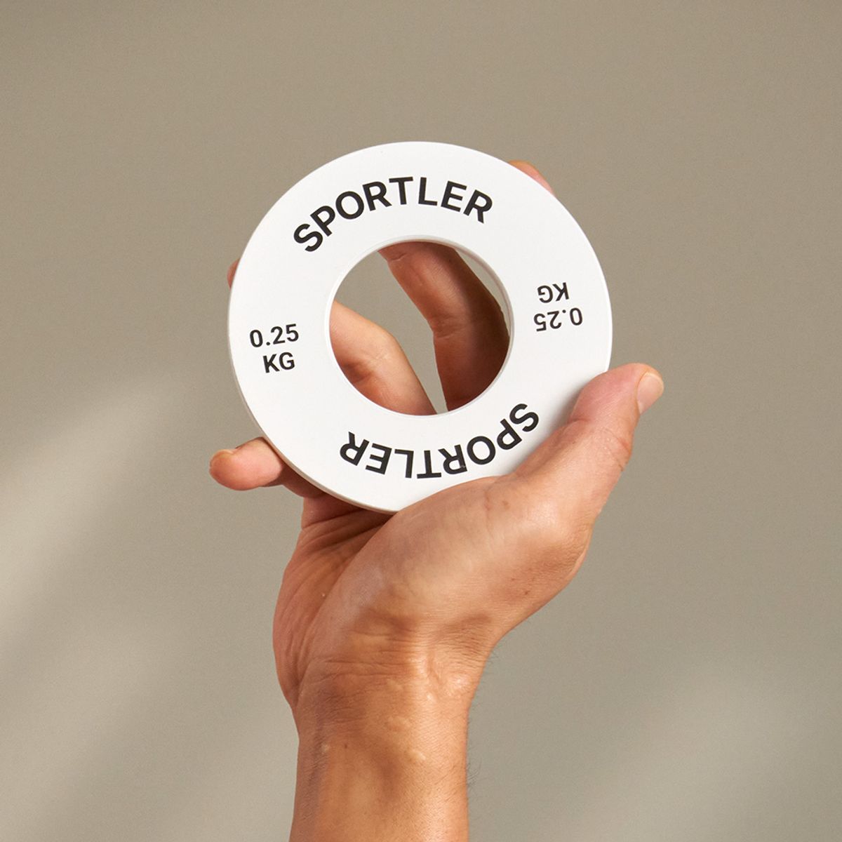 스포틀러(SPORTLER) 경량 원판 세트 0.25kg~1kg