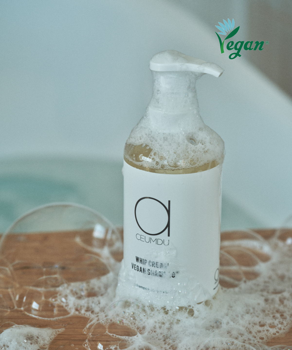 아큼두(ACEUMDU) [set] 휩 크림 비건샴푸 500ml + 노워시 트리트먼트 150ml