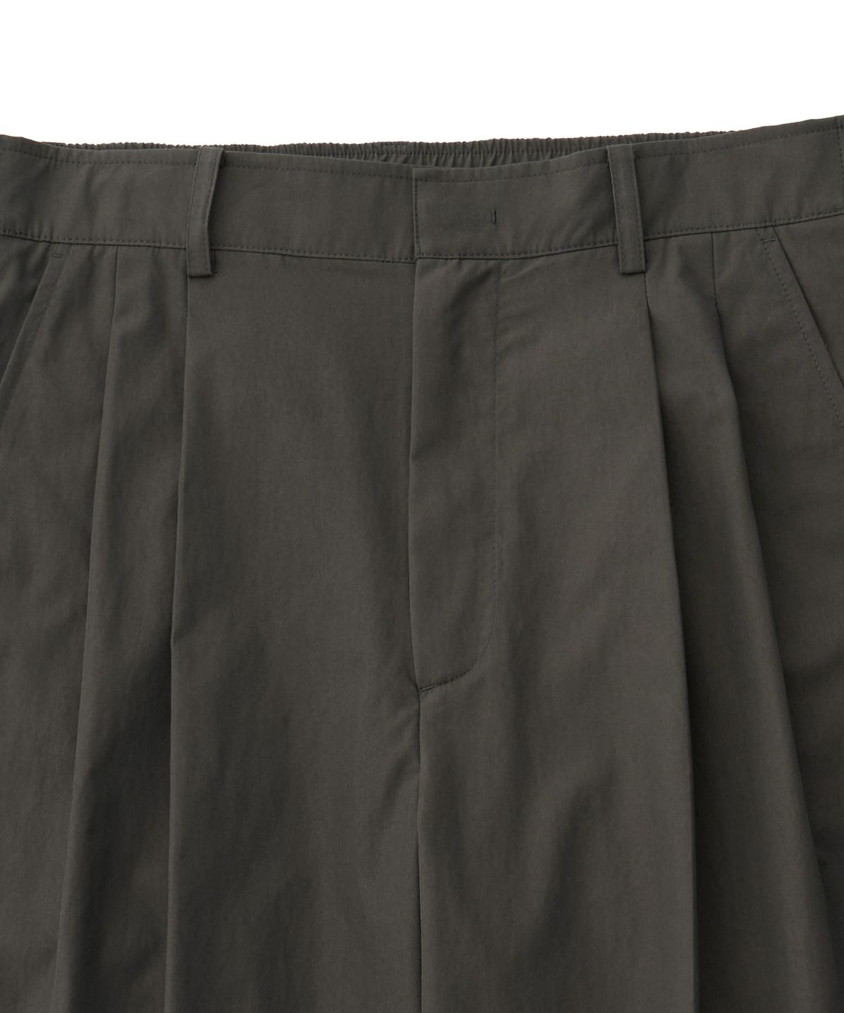 어나더 오피스(ANOTHER OFFICE) Bonjour 2Tuck Pants (Graphite)