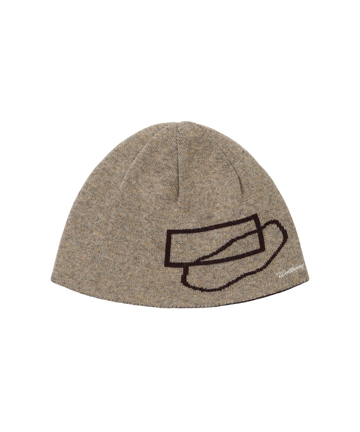 웰빙익스프레스(WELLBEING EXPRESS) Reversible Beanie Brown
