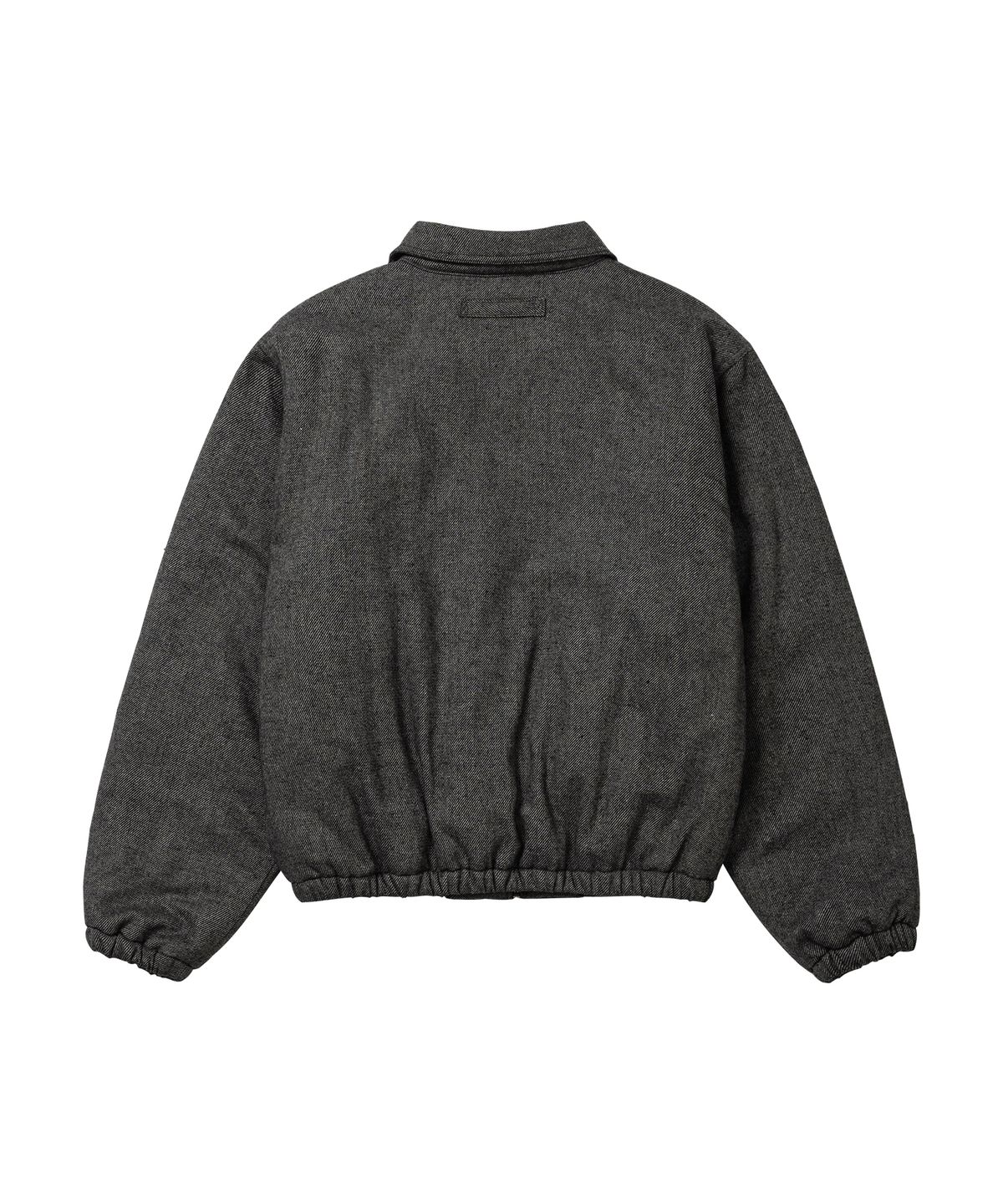 웰빙익스프레스(WELLBEING EXPRESS) Soft Cotton Bomber Wool Grey