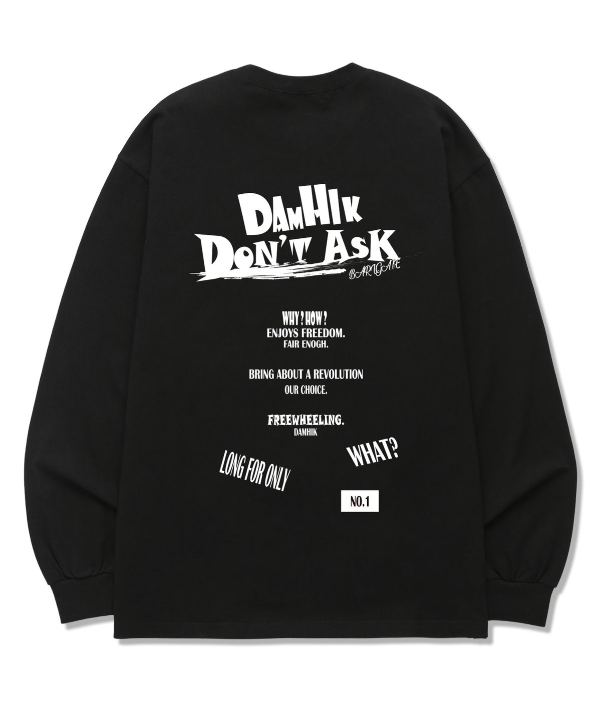 바리게이트(BARIGATE) DAMHIK 롱슬리브 (BLS006) 블랙