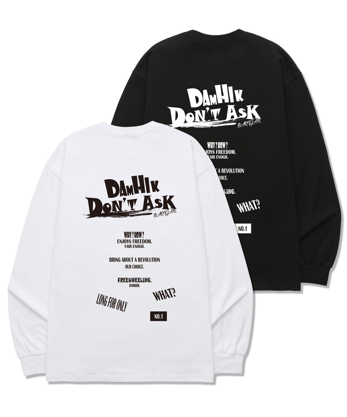 바리게이트(BARIGATE) DAMHIK 롱슬리브 (BLS006) 블랙