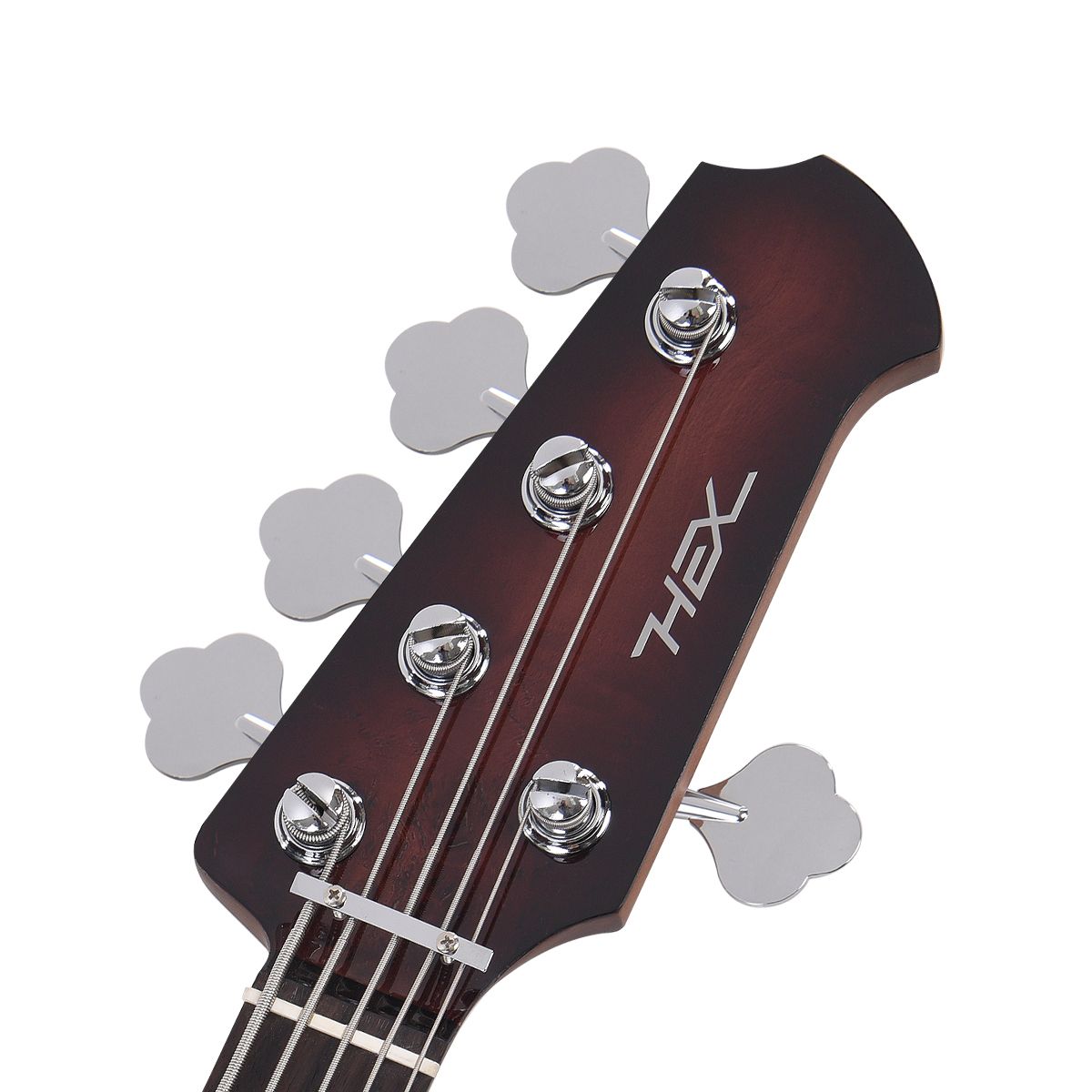 헥스기타(HEXGUITARS) B365 G/TBR 5현 베이스기타 트랜스페런트 브라운 버스트