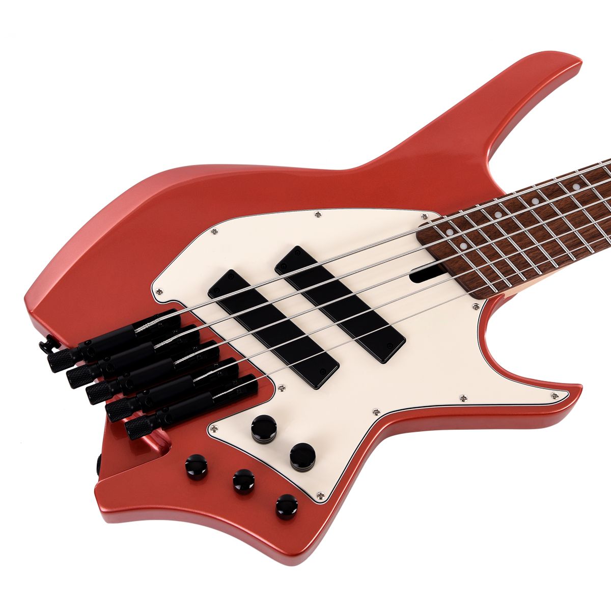 헥스기타(HEXGUITARS) 헤드리스 5현 베이스기타 NB505 G/MRG