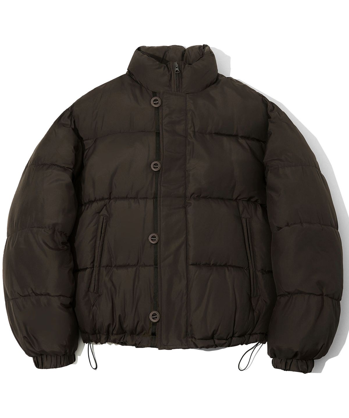 세컨모놀로그(SECONDMONO) Double Adjust Button Short Padded Jumper 6 color_SEJP005