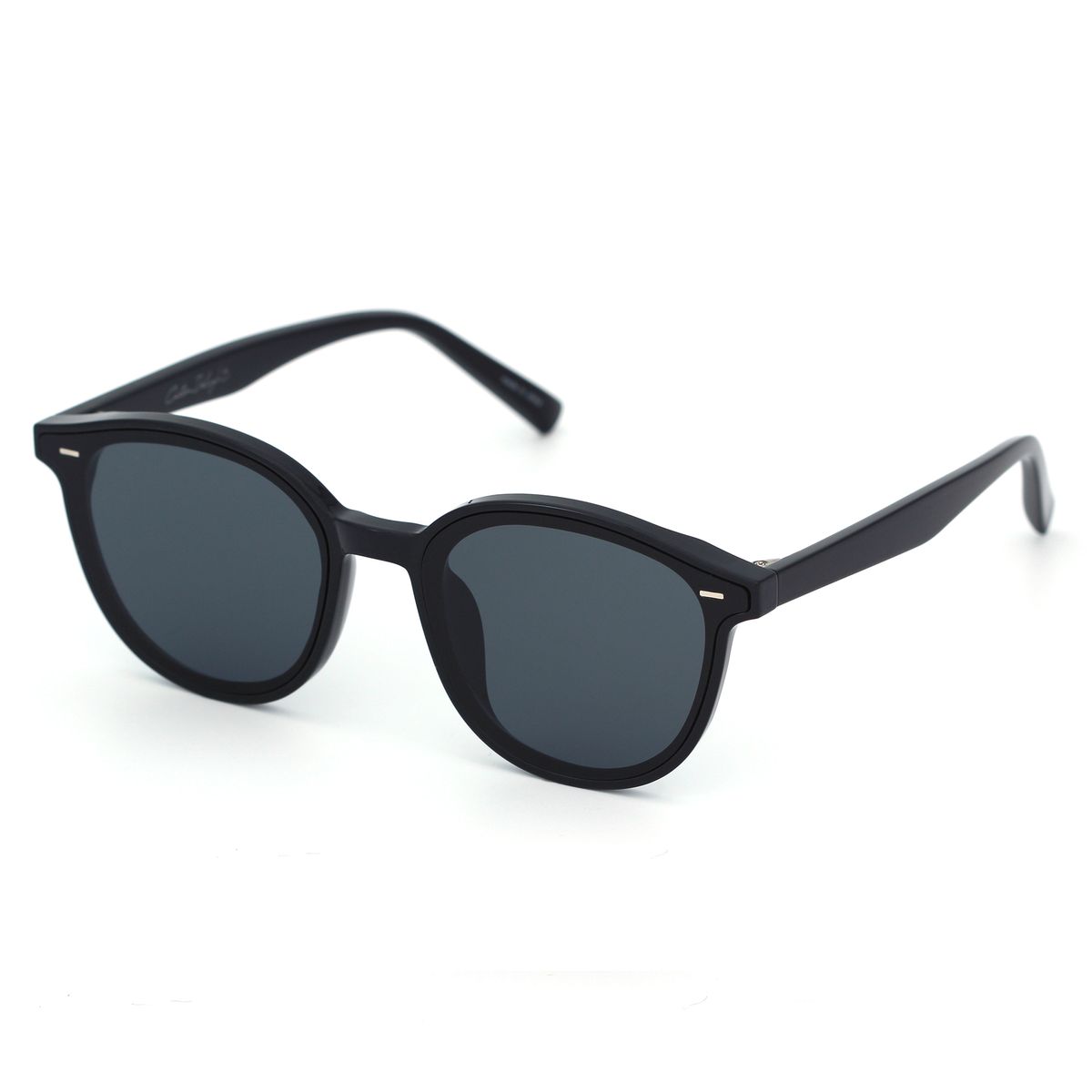 커스텀 딜라이트(CUSTOMDELIGHT) 편광 뿔테 선글라스 DEAN Black