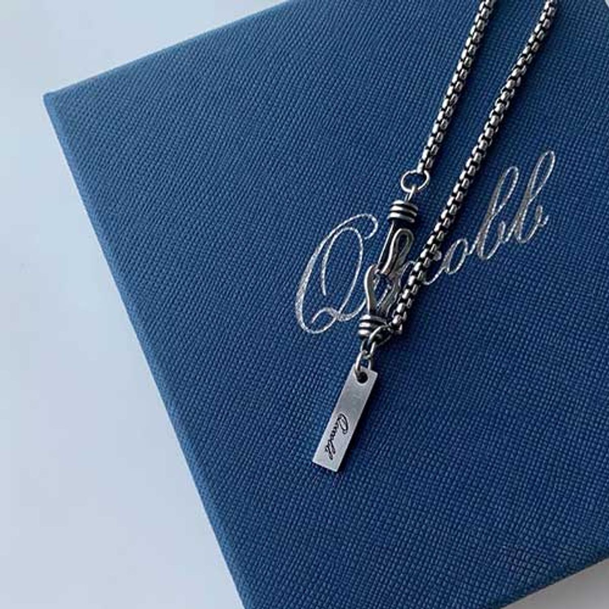 쿠콥(QOOCOBB) 빈티지 스퀘어 체인팔찌 Chain Bracelet-25