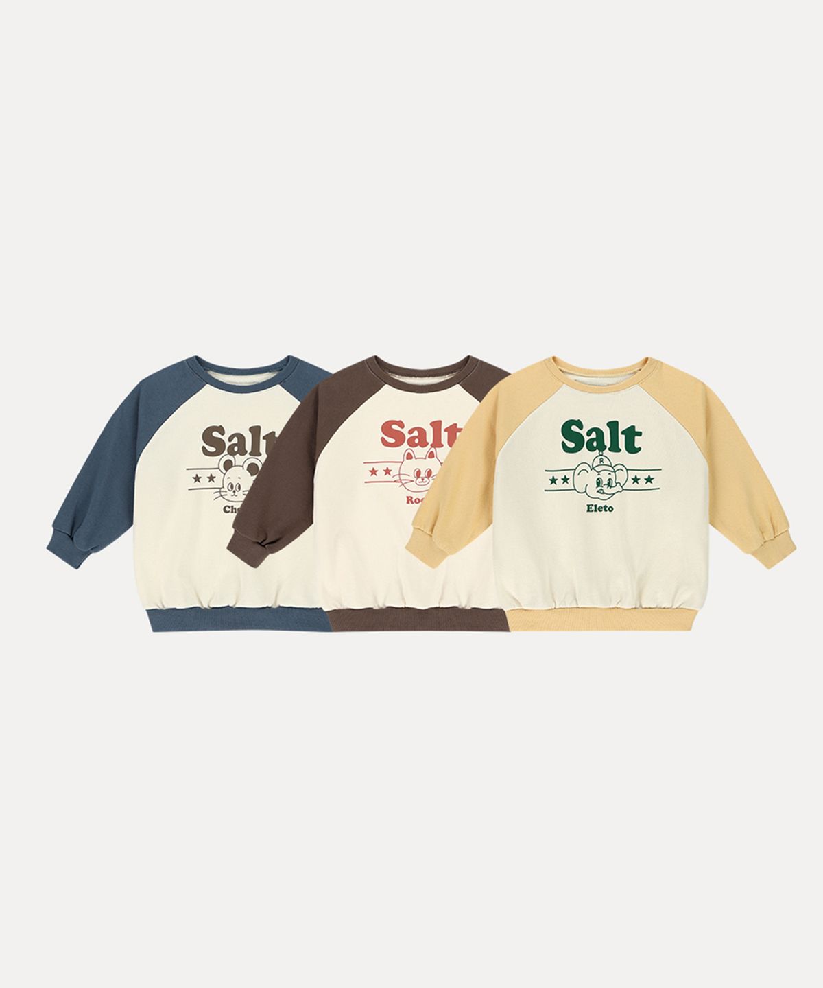 로토토베베(ROTOTOBEBE) 솔트래글런티셔츠(3color)