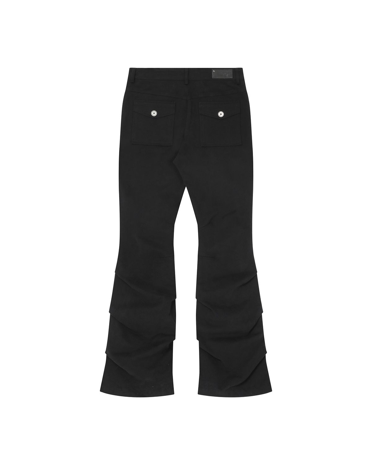 미세키서울(MISEKI SEOUL) Shirring bootscut pants BLACK