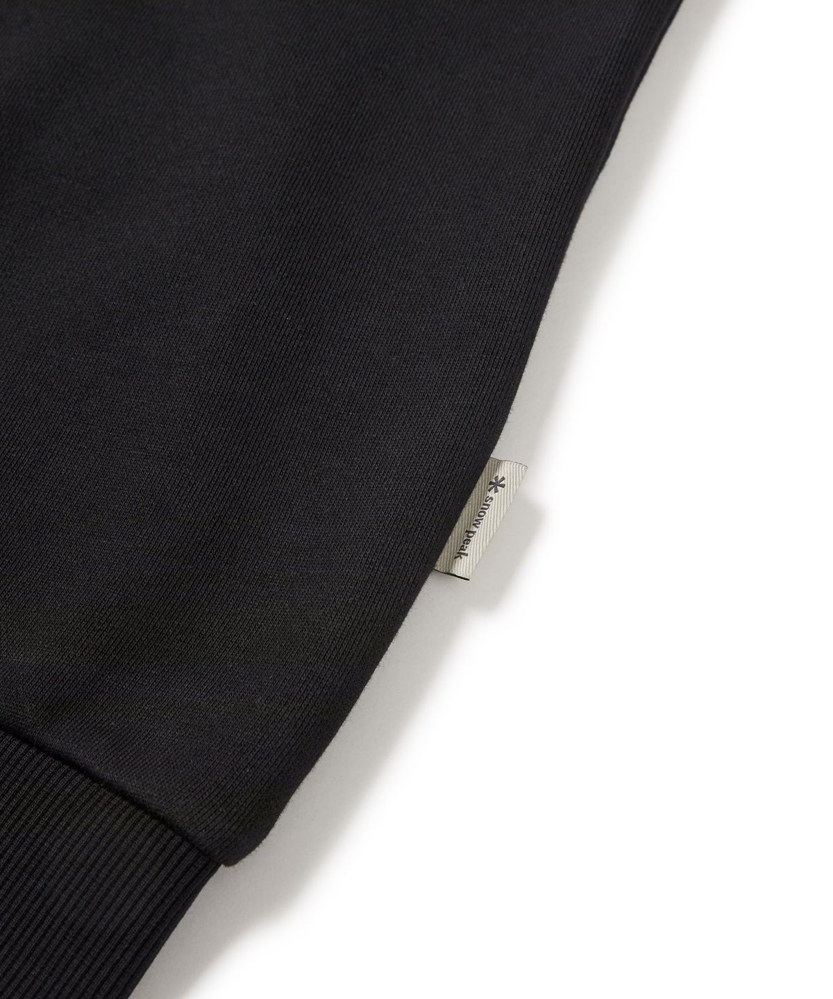 스노우피크 어패럴(SNOWPEAK APPAREL) 랜드 포켓 후드 티셔츠 (S24FMFHD60) Black