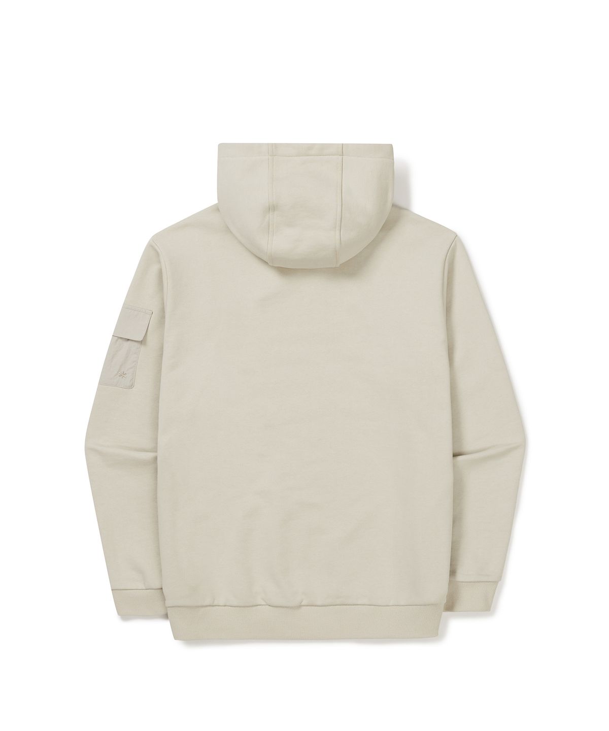 스노우피크 어패럴(SNOWPEAK APPAREL) 랜드 포켓 후드 티셔츠 (S24FMFHD60) Light Beige