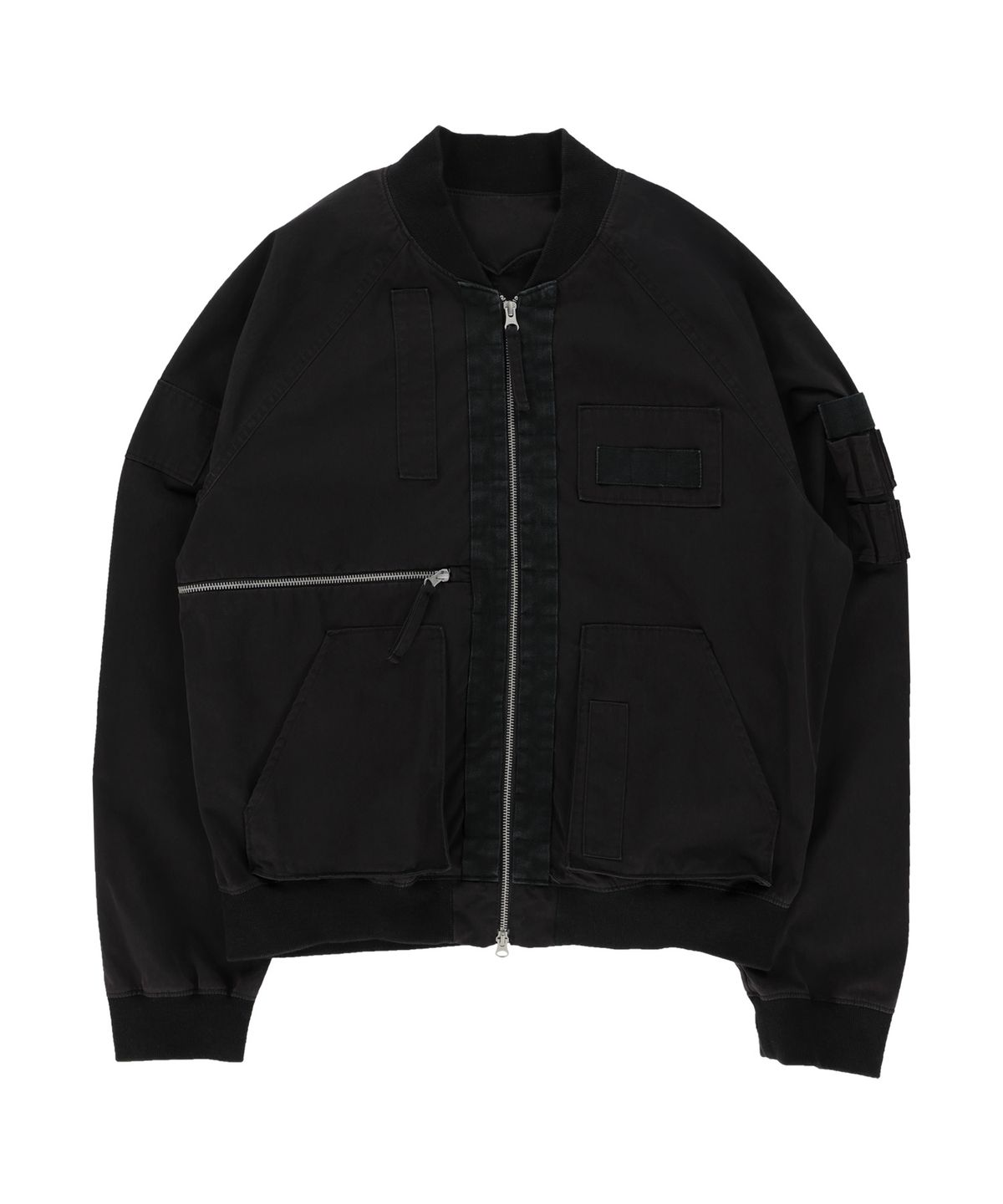 더콜디스트모먼트(THE COLDEST MOMENT) TCM vintage webbing blouson (black)