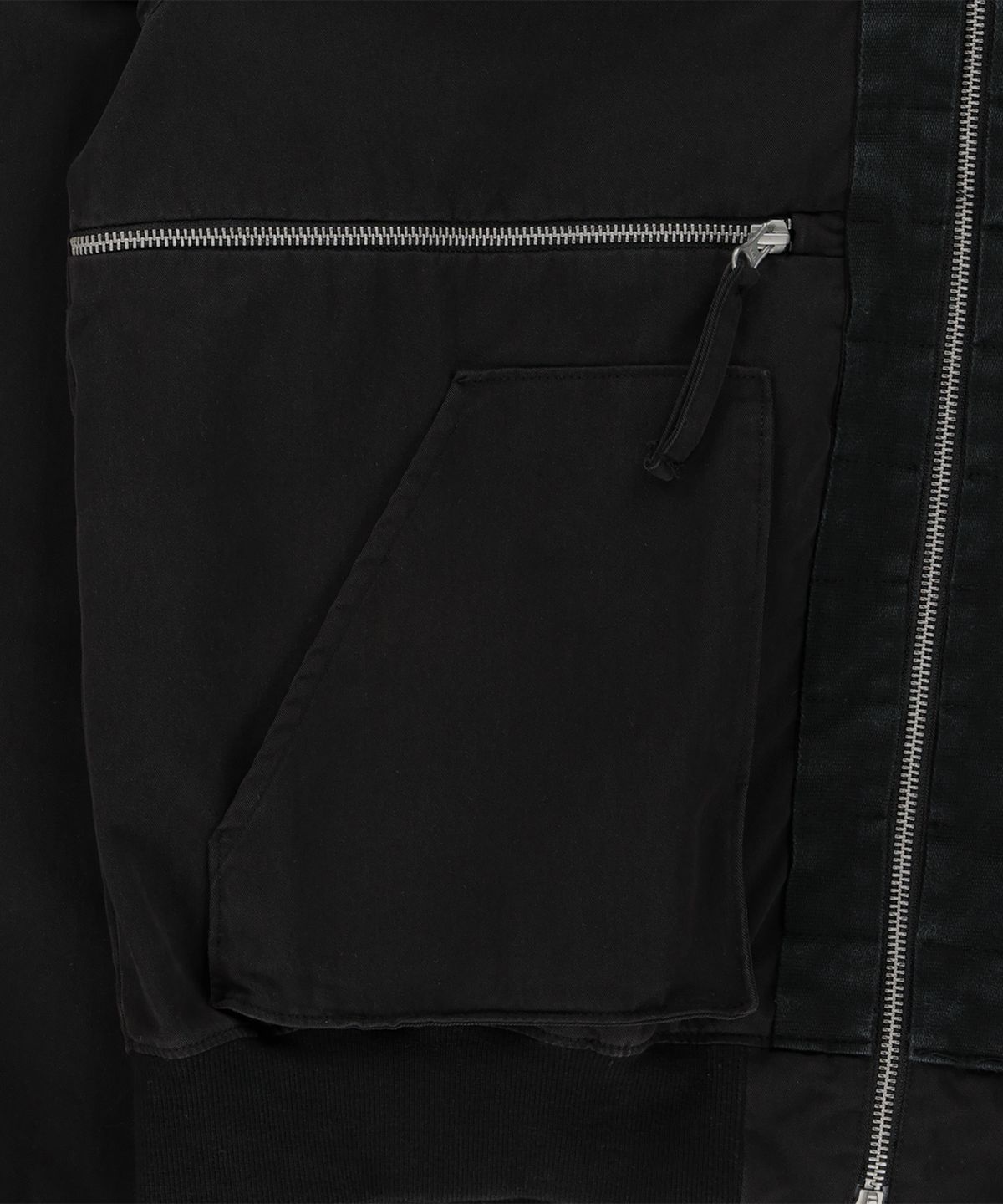 더콜디스트모먼트(THE COLDEST MOMENT) TCM vintage webbing blouson (black)