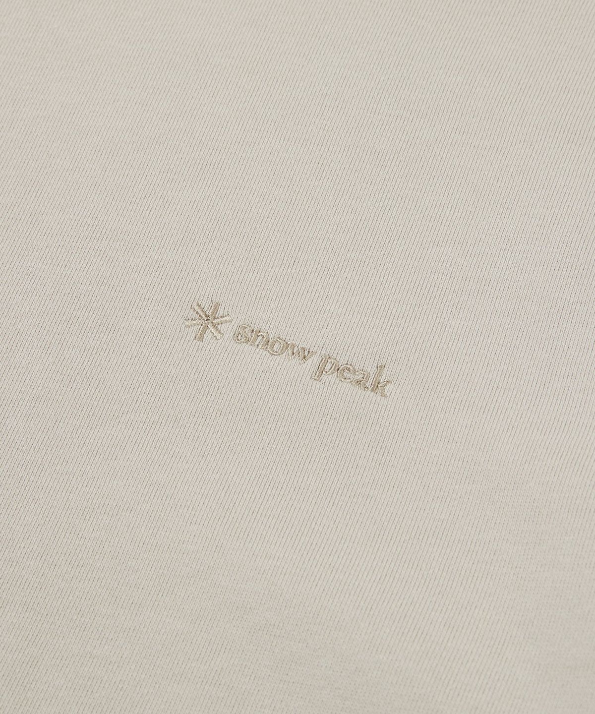 스노우피크 어패럴(SNOWPEAK APPAREL) 랜드 여성 후드 티셔츠 (S24FWFHD61) Light Beige