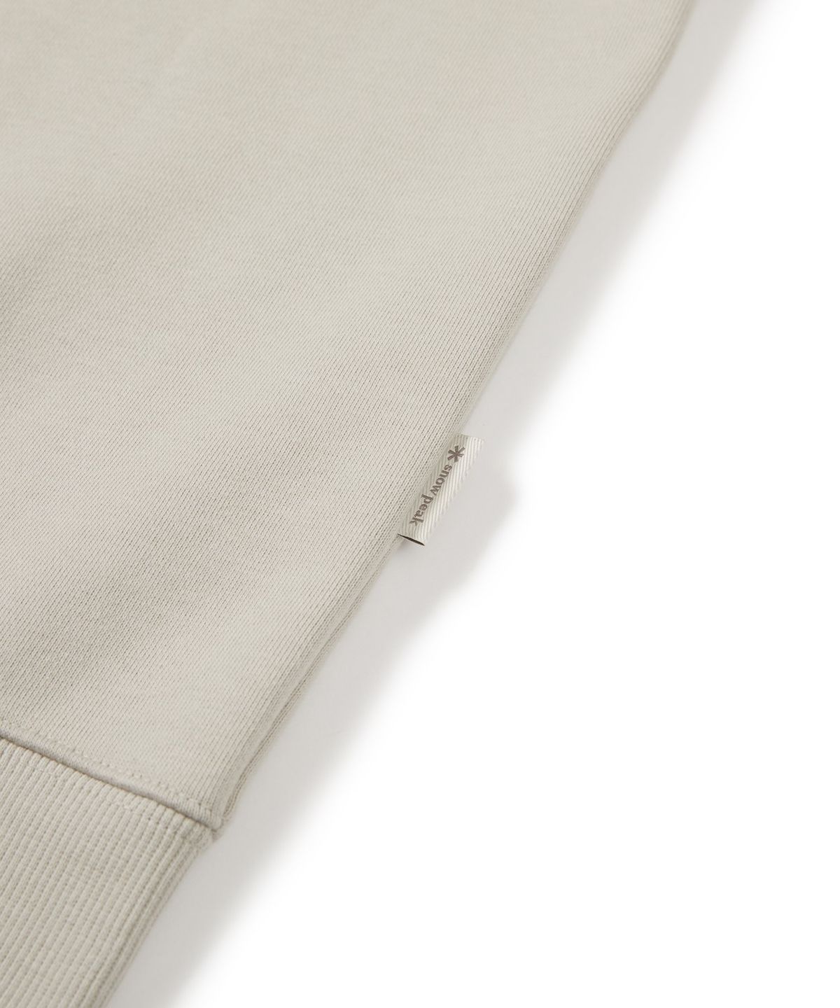 스노우피크 어패럴(SNOWPEAK APPAREL) 랜드 여성 후드 티셔츠 (S24FWFHD61) Light Beige