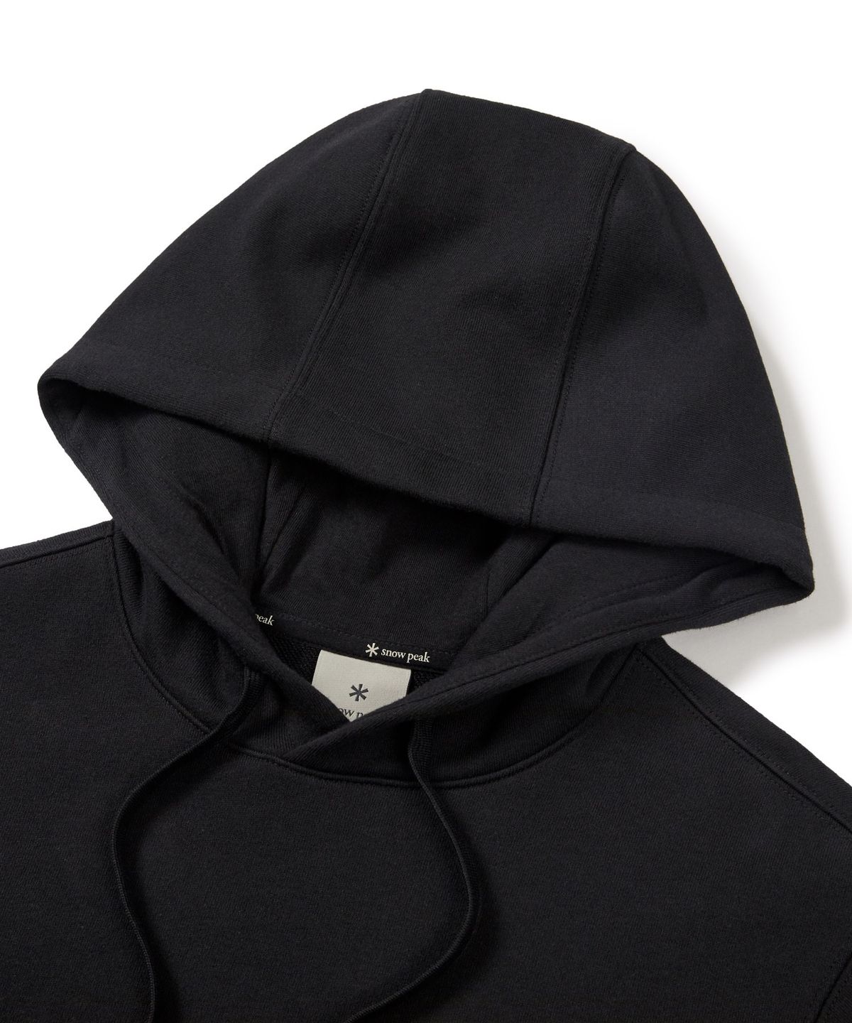 스노우피크 어패럴(SNOWPEAK APPAREL) 랜드 여성 후드 티셔츠 (S24FWFHD61) Black