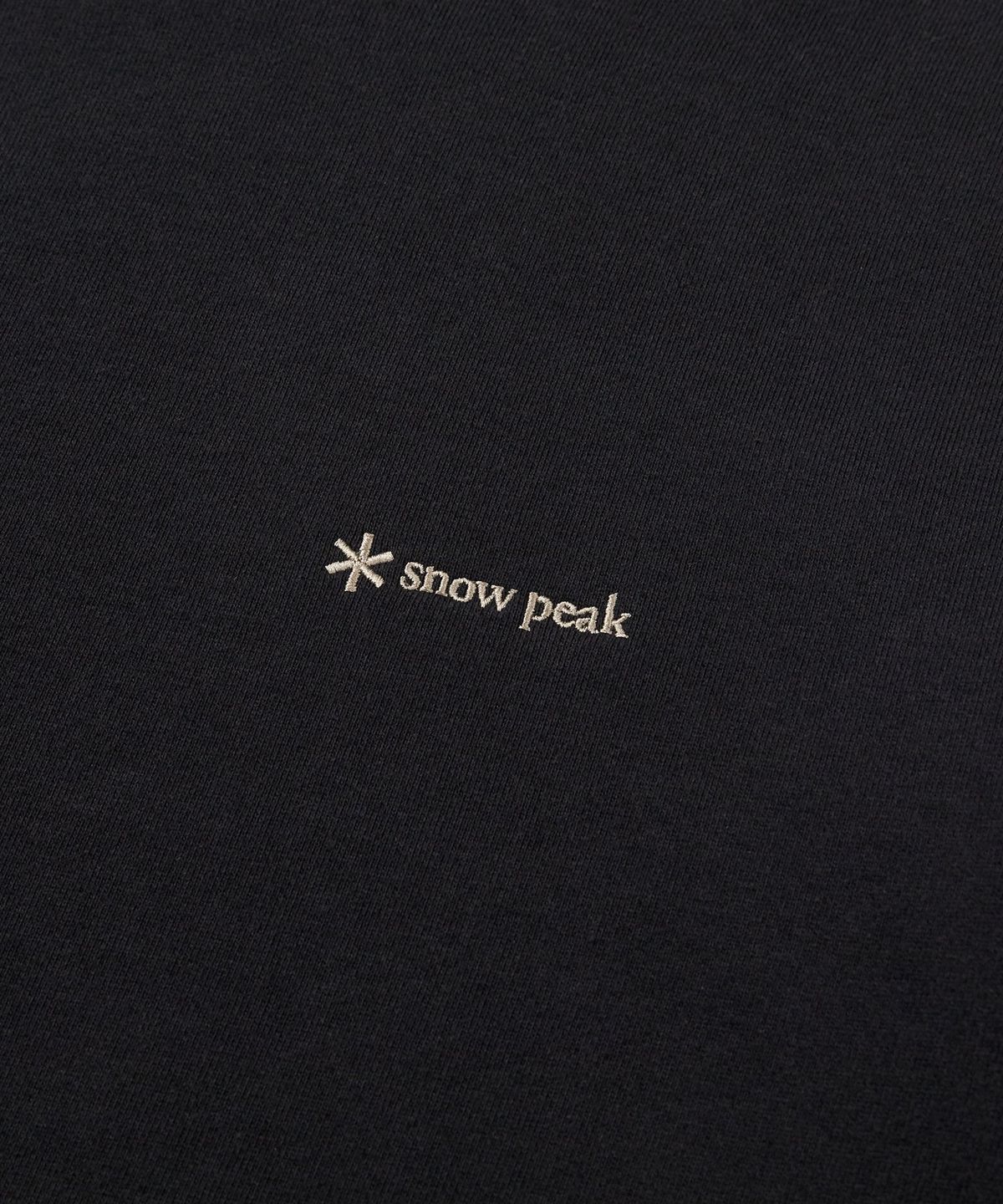 스노우피크 어패럴(SNOWPEAK APPAREL) 랜드 여성 후드 티셔츠 (S24FWFHD61) Black