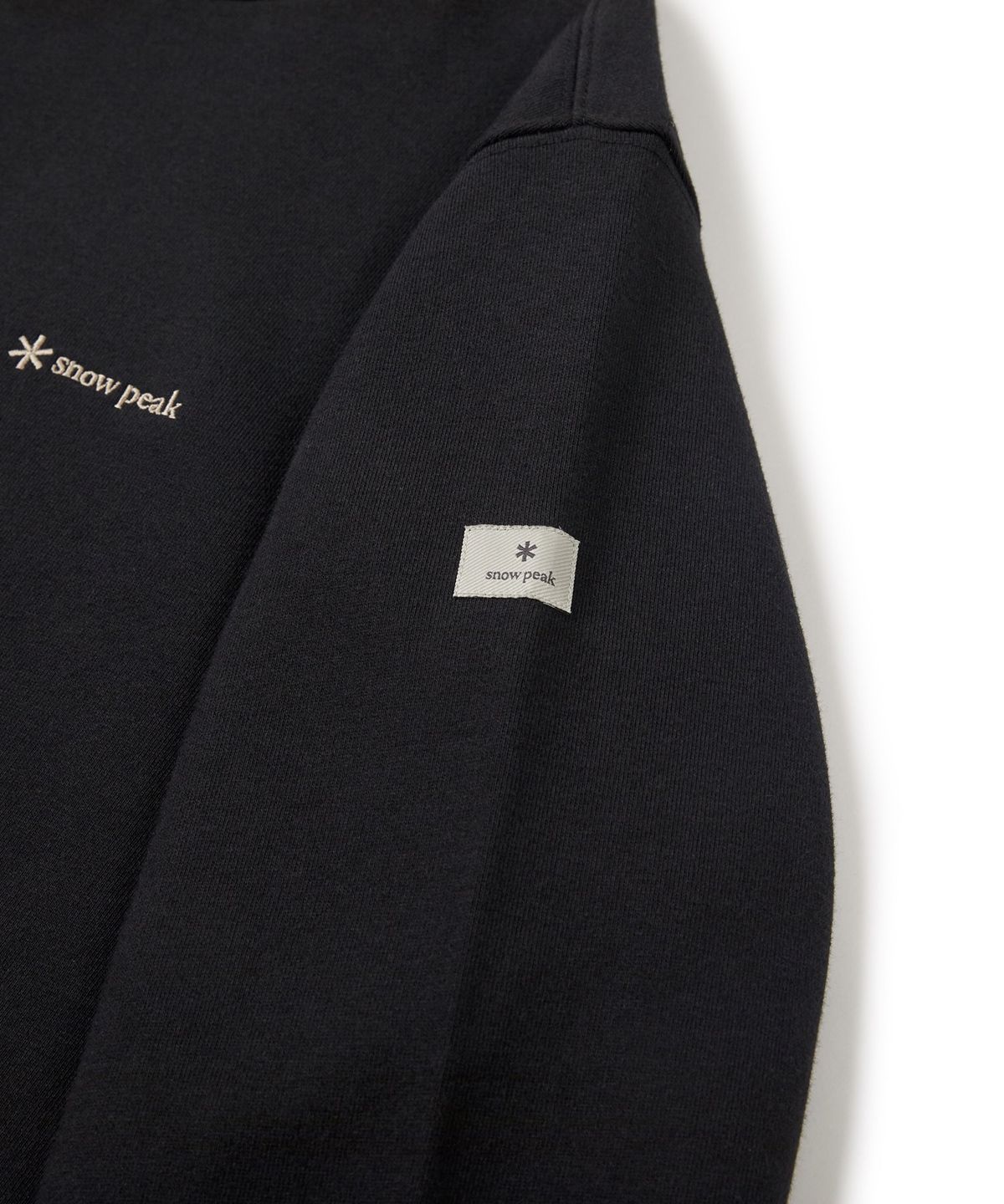 스노우피크 어패럴(SNOWPEAK APPAREL) 랜드 여성 후드 티셔츠 (S24FWFHD61) Black