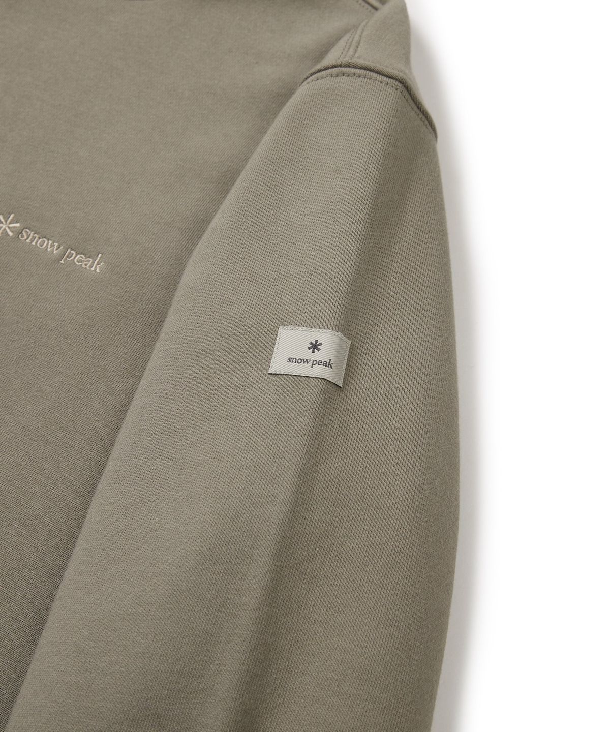 스노우피크 어패럴(SNOWPEAK APPAREL) 랜드 여성 후드 티셔츠 (S24FWFHD61) Olive