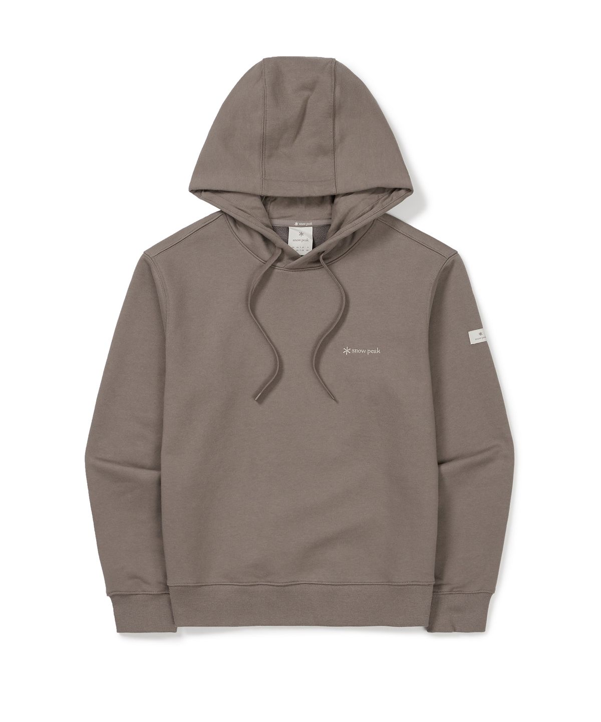 스노우피크 어패럴(SNOWPEAK APPAREL) 랜드 여성 후드 티셔츠 (S24FWFHD61) Cocoa