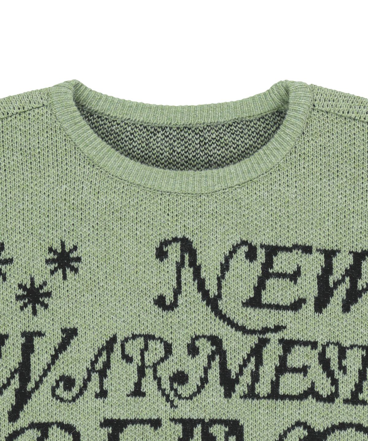 더콜디스트모먼트(THE COLDEST MOMENT) TCM new knit (mild green)