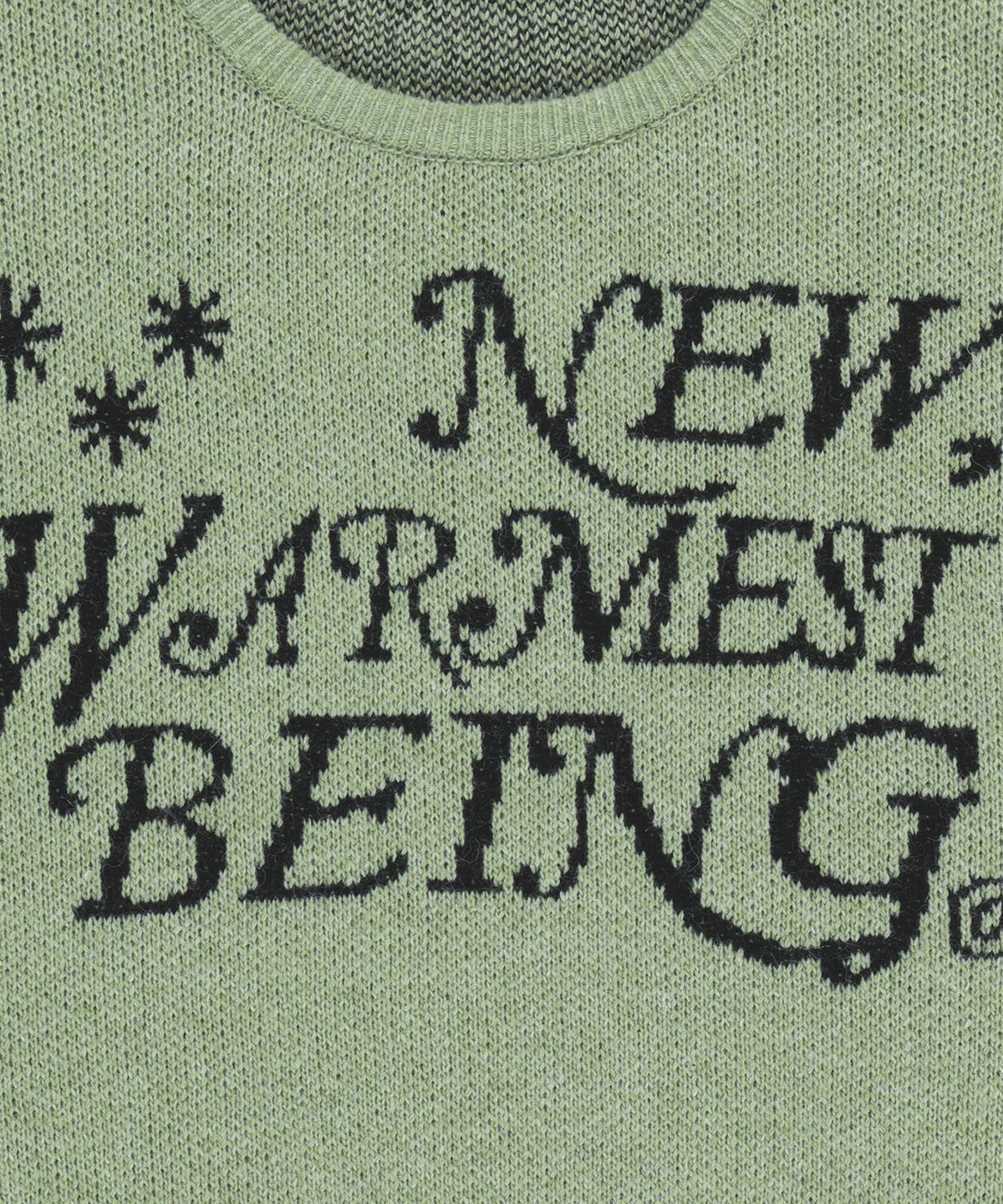 더콜디스트모먼트(THE COLDEST MOMENT) TCM new knit (mild green)