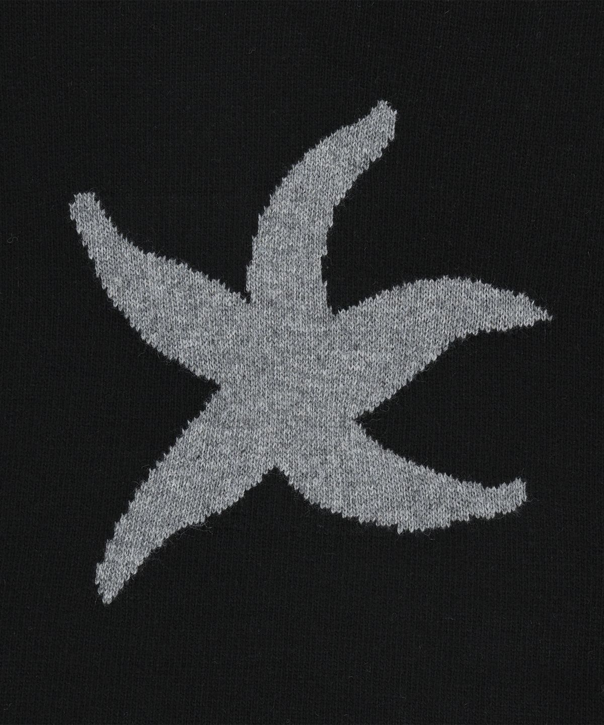 더콜디스트모먼트(THE COLDEST MOMENT) TCM starfish knit (black)