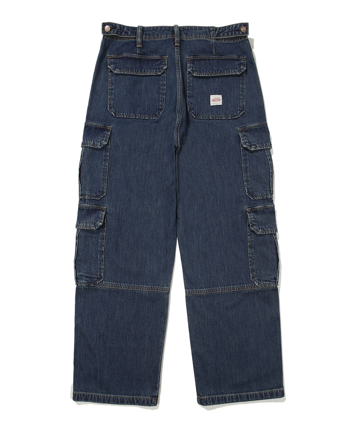 슈퍼드라이(SUPERDRY) 카펜터 멀티 포켓 데님 팬츠 인디고