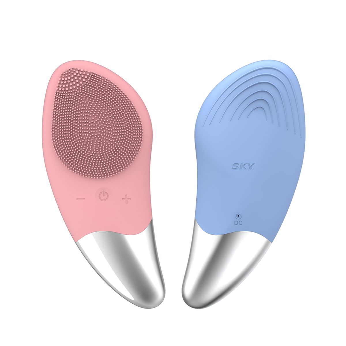 스카이 케어(SKY CARE) [2PACK] 미엔느 2in1 진동클렌저 얼굴 마사지기 SC10