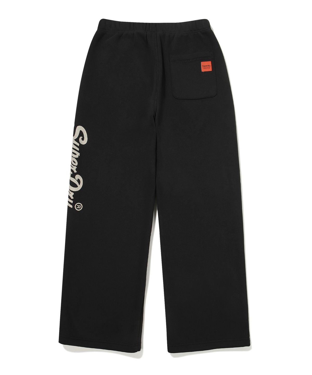 슈퍼드라이(SUPERDRY) W 빈티지 와이드 스웻 팬츠 블랙