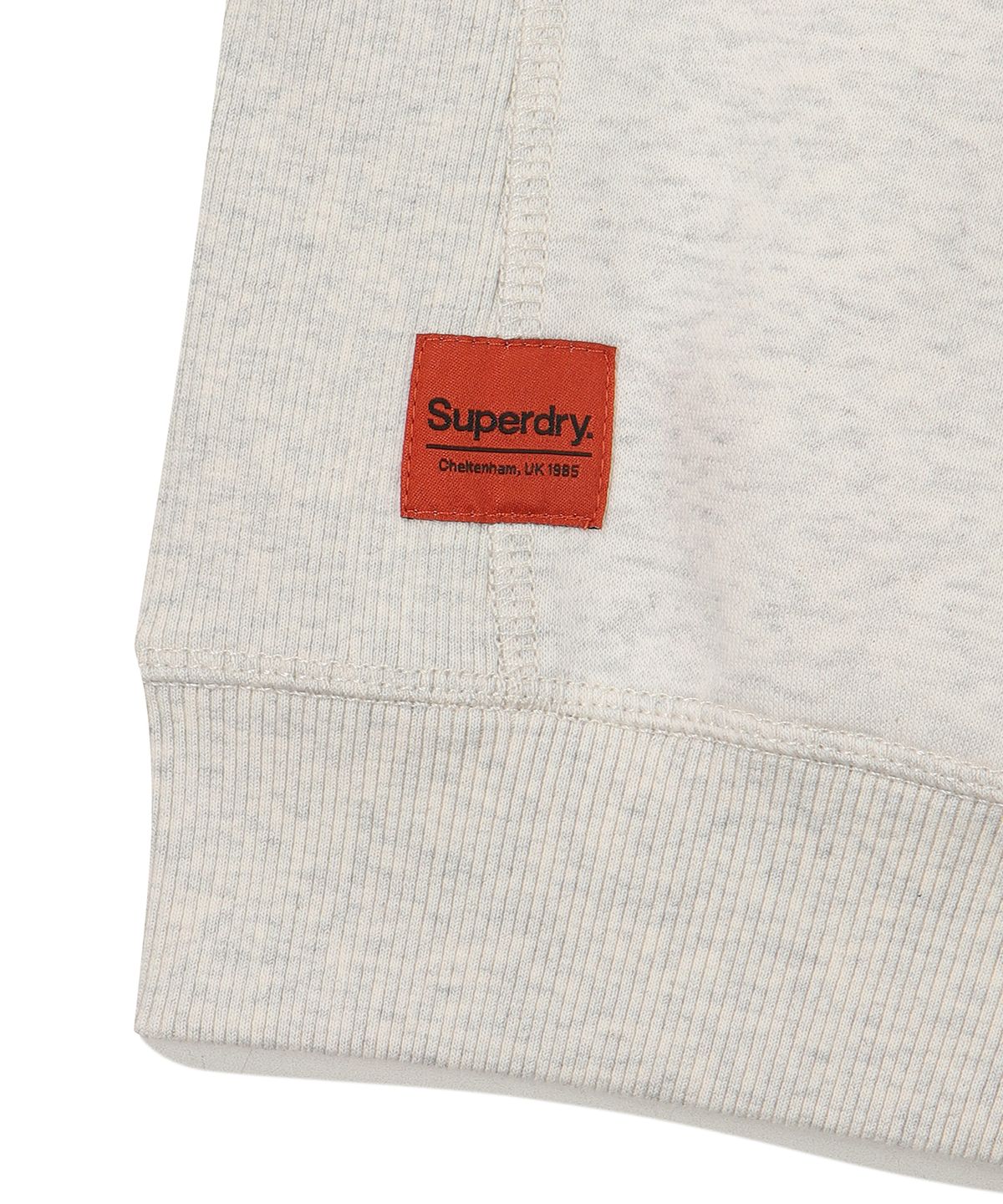 슈퍼드라이(SUPERDRY) W 빈티지 로고 투웨이 후드 집업 라이트 그레이