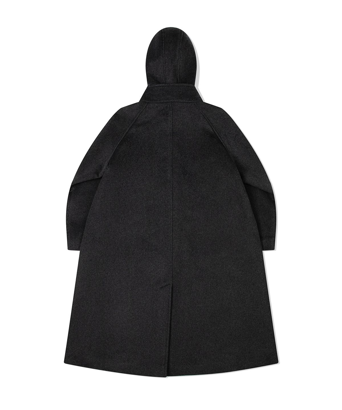 미세키서울(MISEKI SEOUL) Hoodie long duffle Coat CHARCOAL