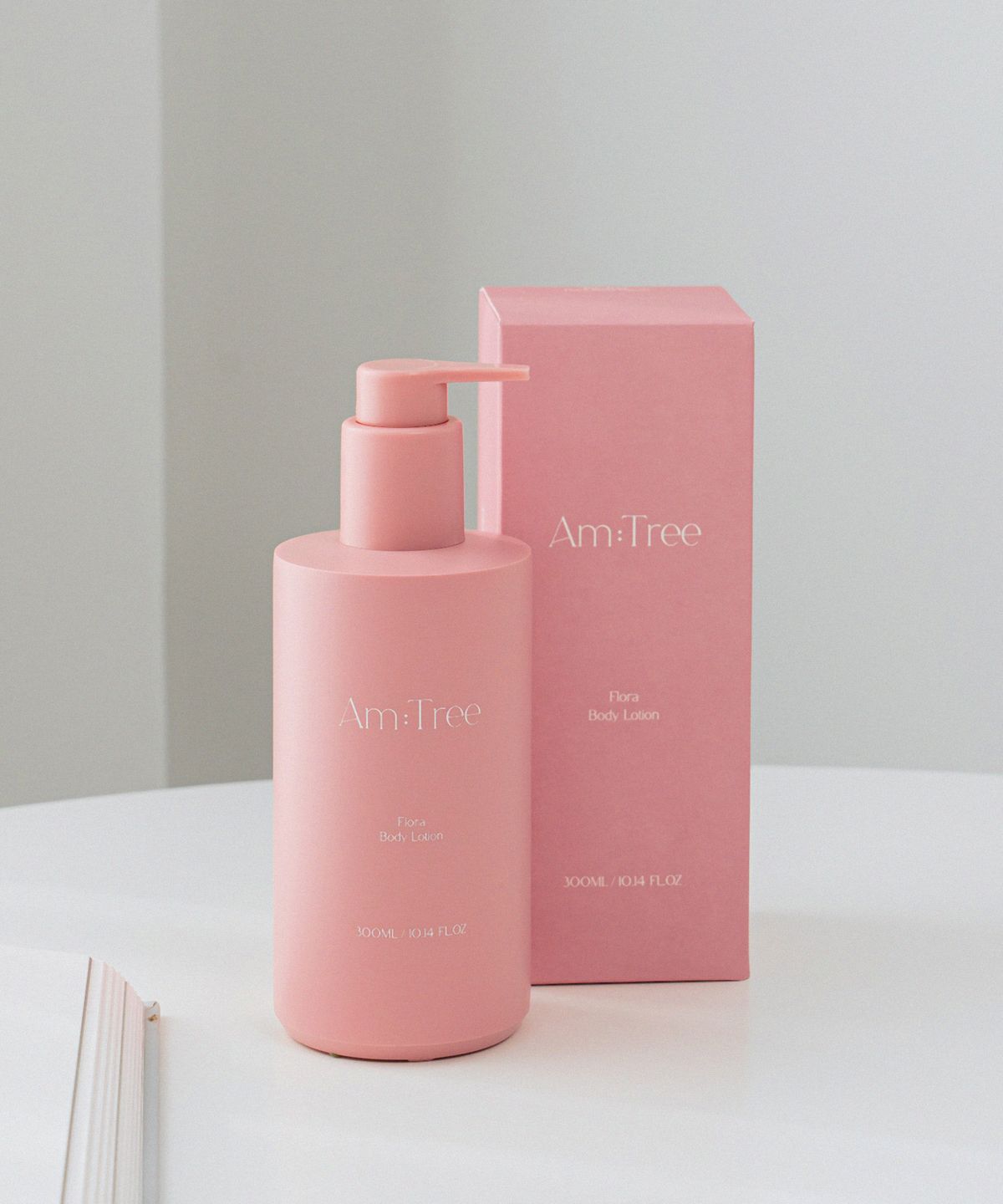 에이엠트리(AMTREE) 에이엠트리 플로라 퍼퓸 고보습 바디로션 로즈&가드니아 300ml 2개