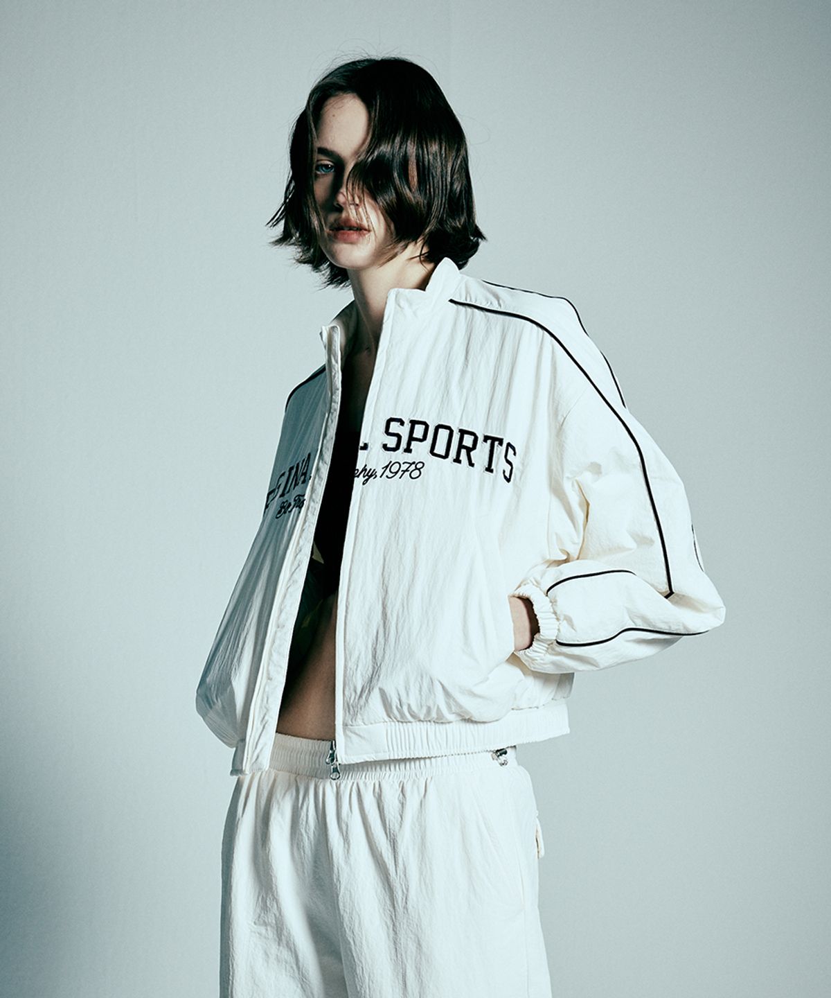 프로-스펙스(PRO-SPECS) W TRACK JACKET CREM