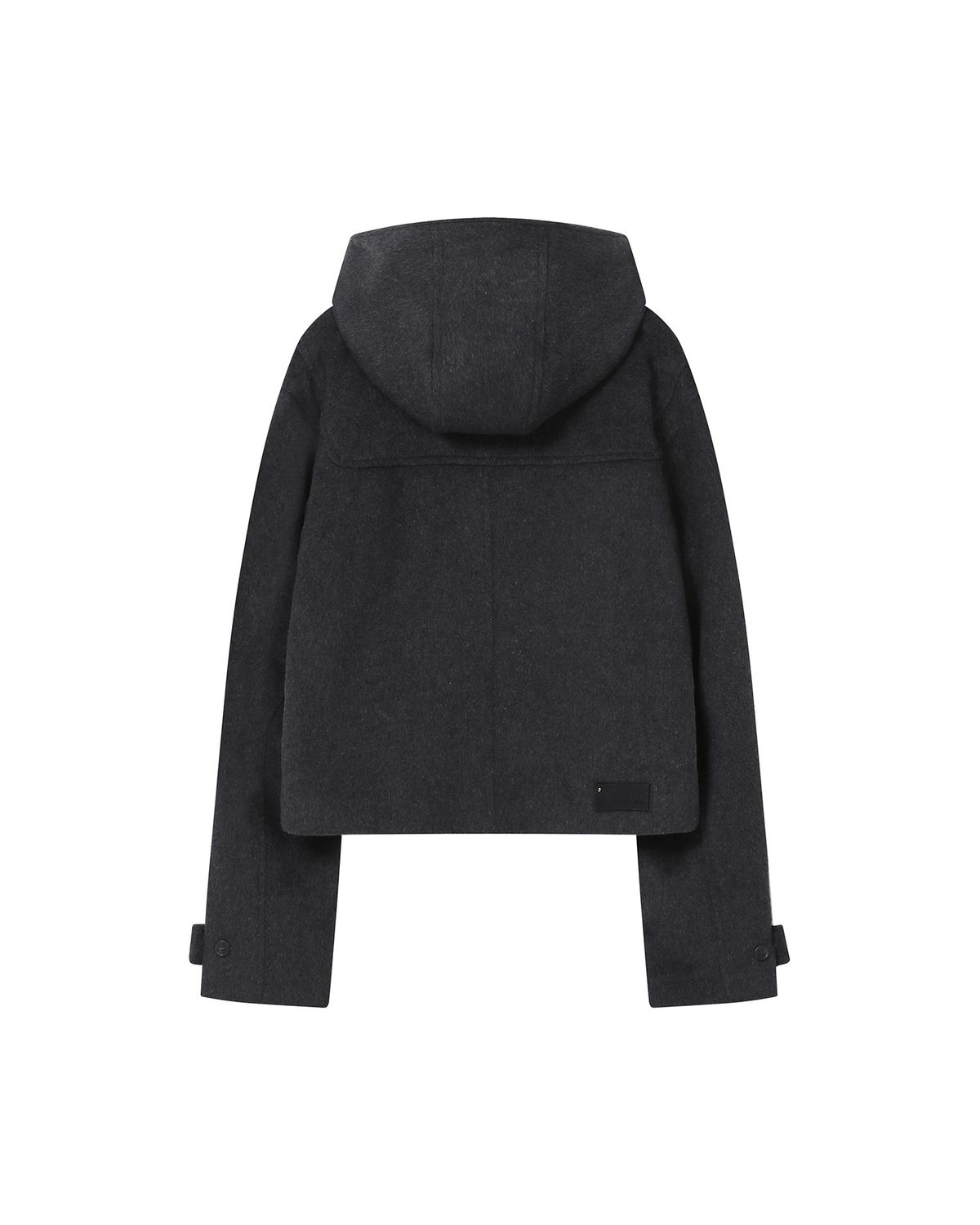 미세키서울(MISEKI SEOUL) Duffle hoodie short coat CHARCOAL
