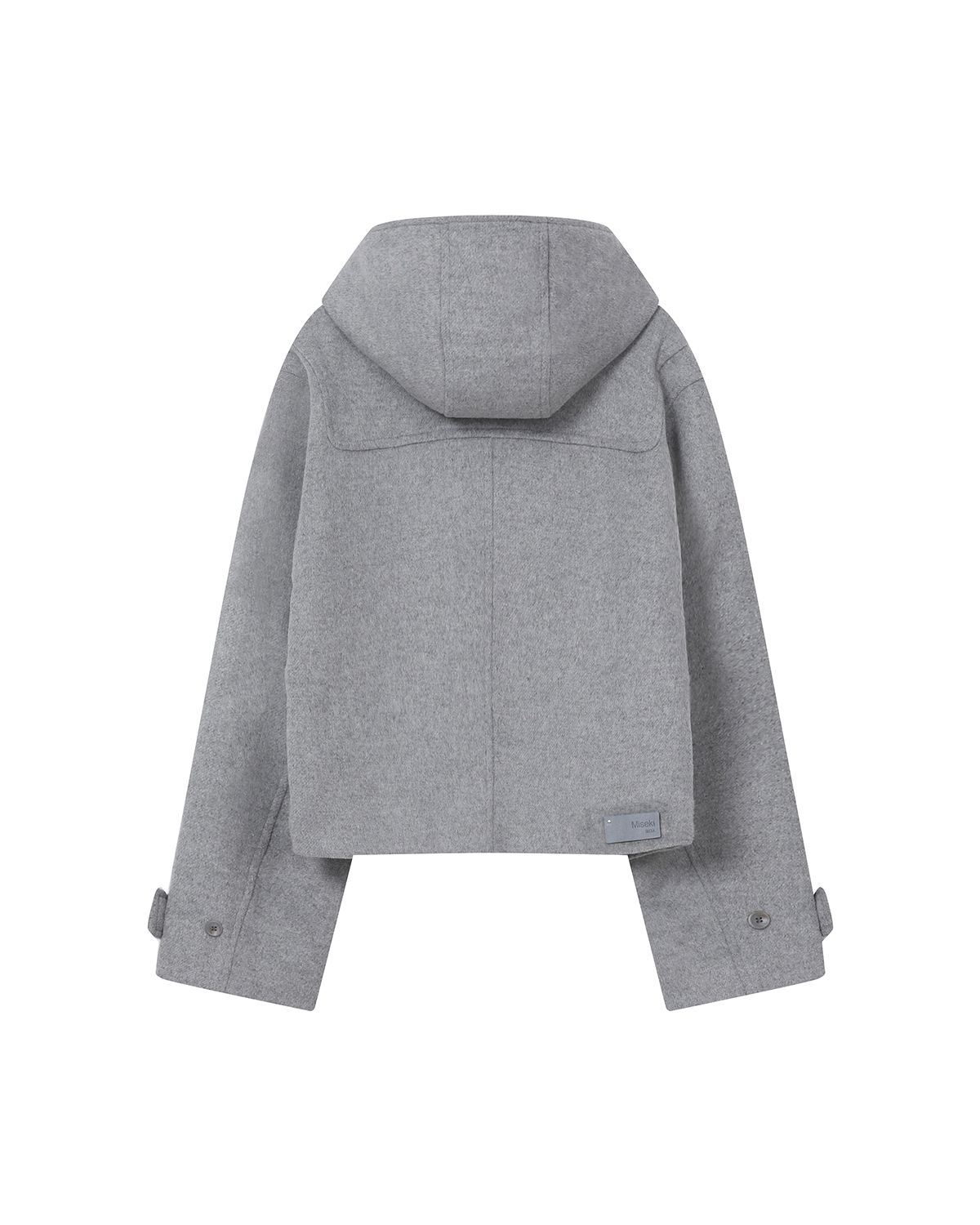 미세키서울(MISEKI SEOUL) Duffle hoodie short coat GREY - 사이즈