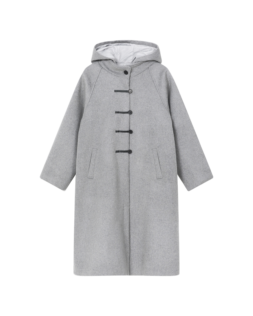 미세키서울(MISEKI SEOUL) Hoodie long duffle Coat GREY - 사이즈