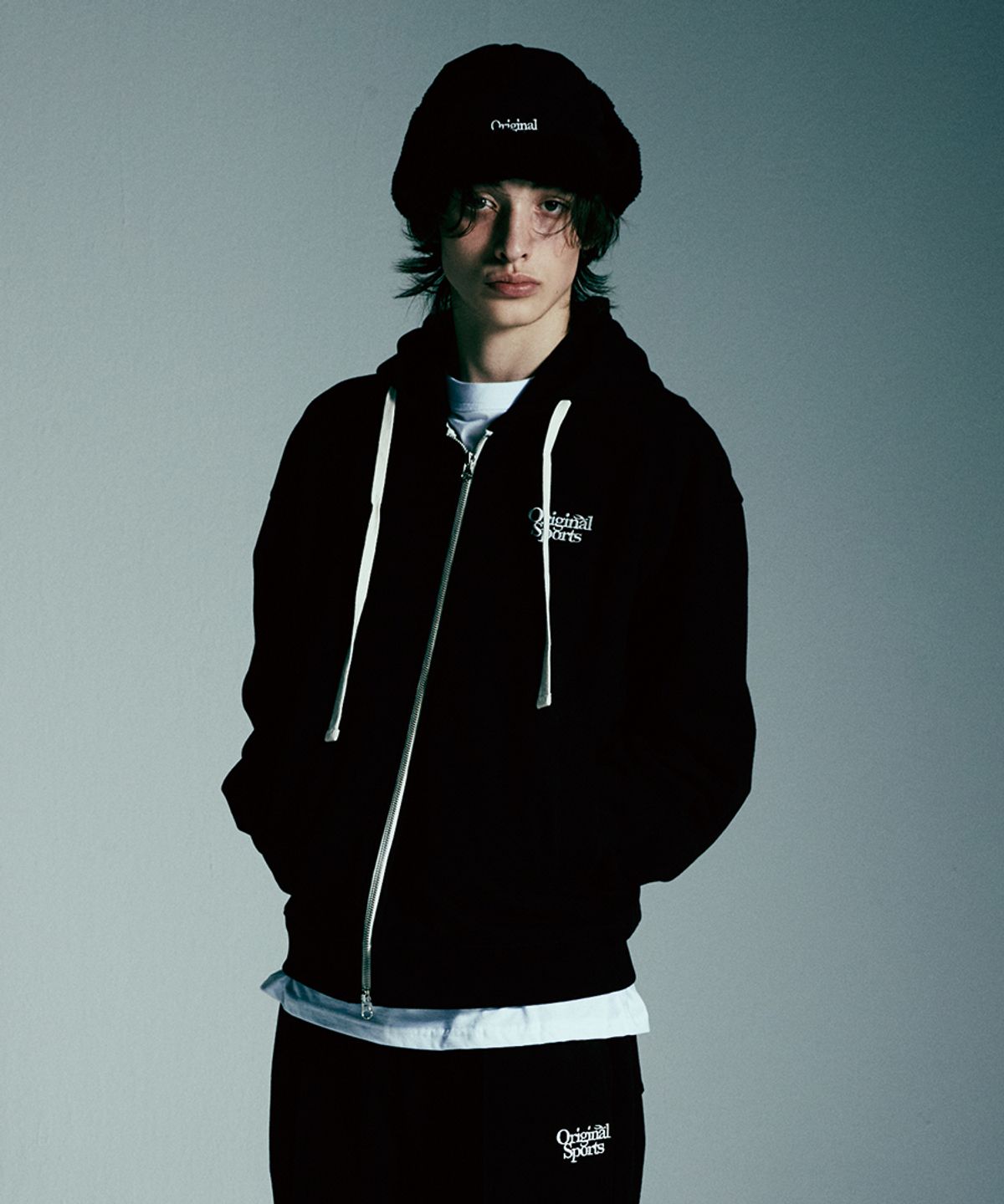 프로-스펙스(PRO-SPECS) HERITAGE HOODIE ZIPUP BLAK