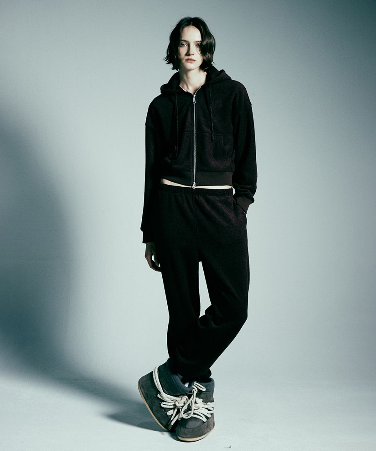 프로-스펙스(PRO-SPECS) W SNUGGLE HOODIE ZIP UP BRON