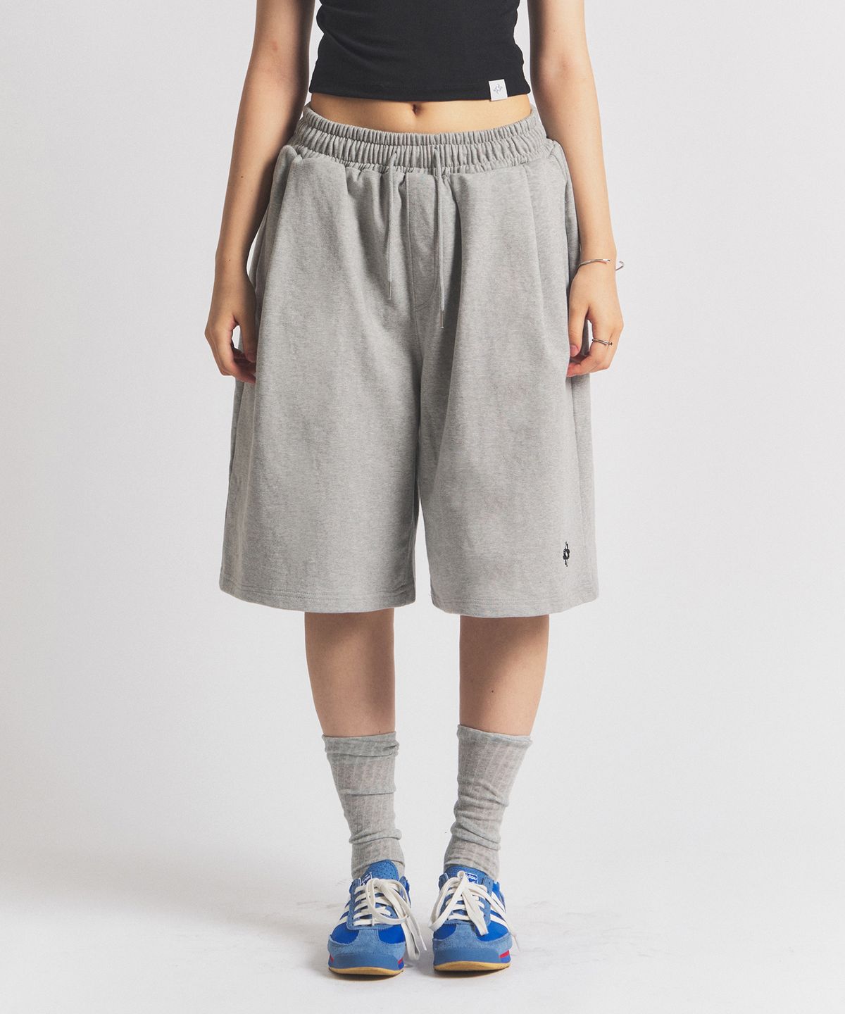닐라이즈(NEALIZE) Cotton Bermuda Pants Gray