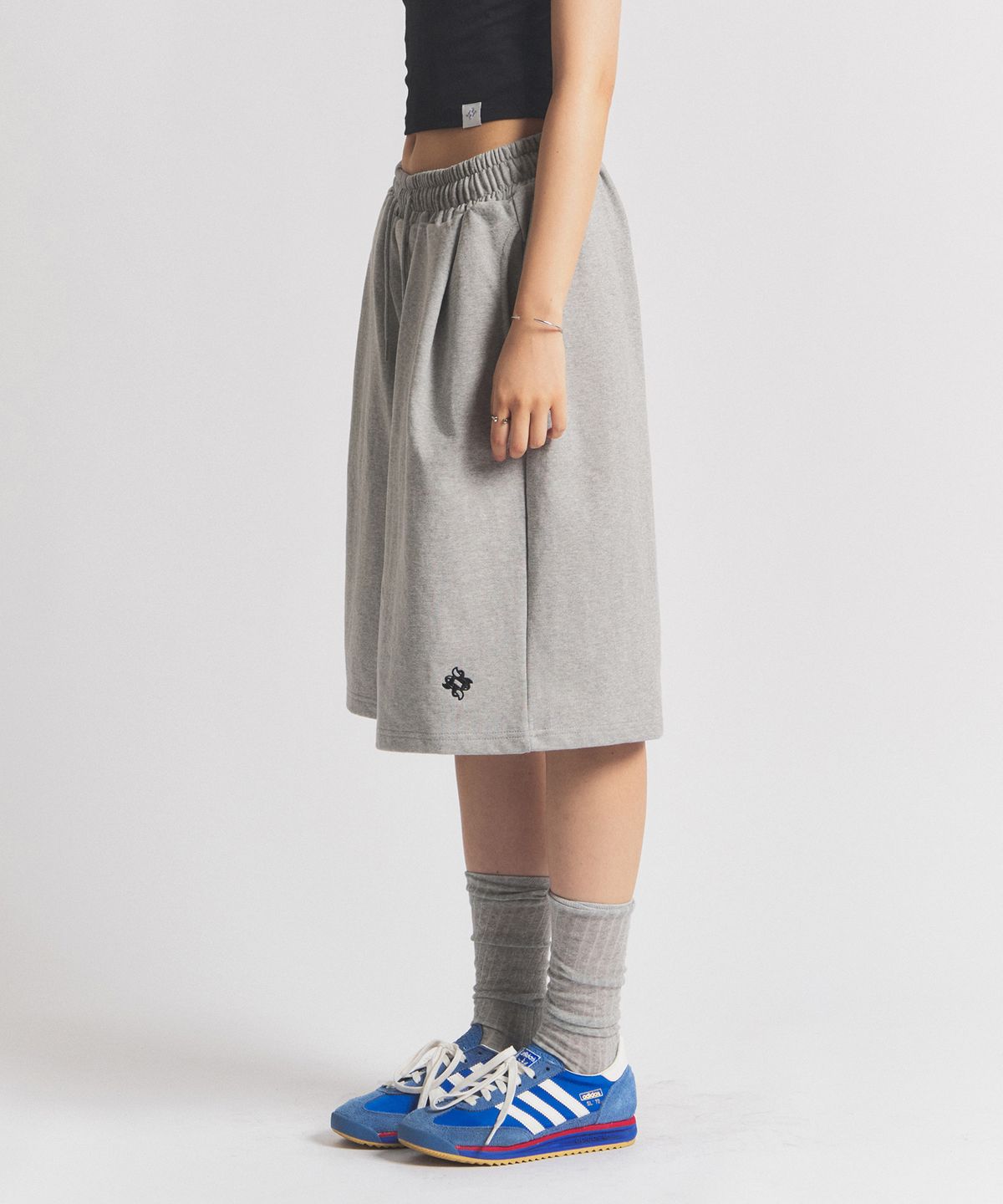 닐라이즈(NEALIZE) Cotton Bermuda Pants Gray