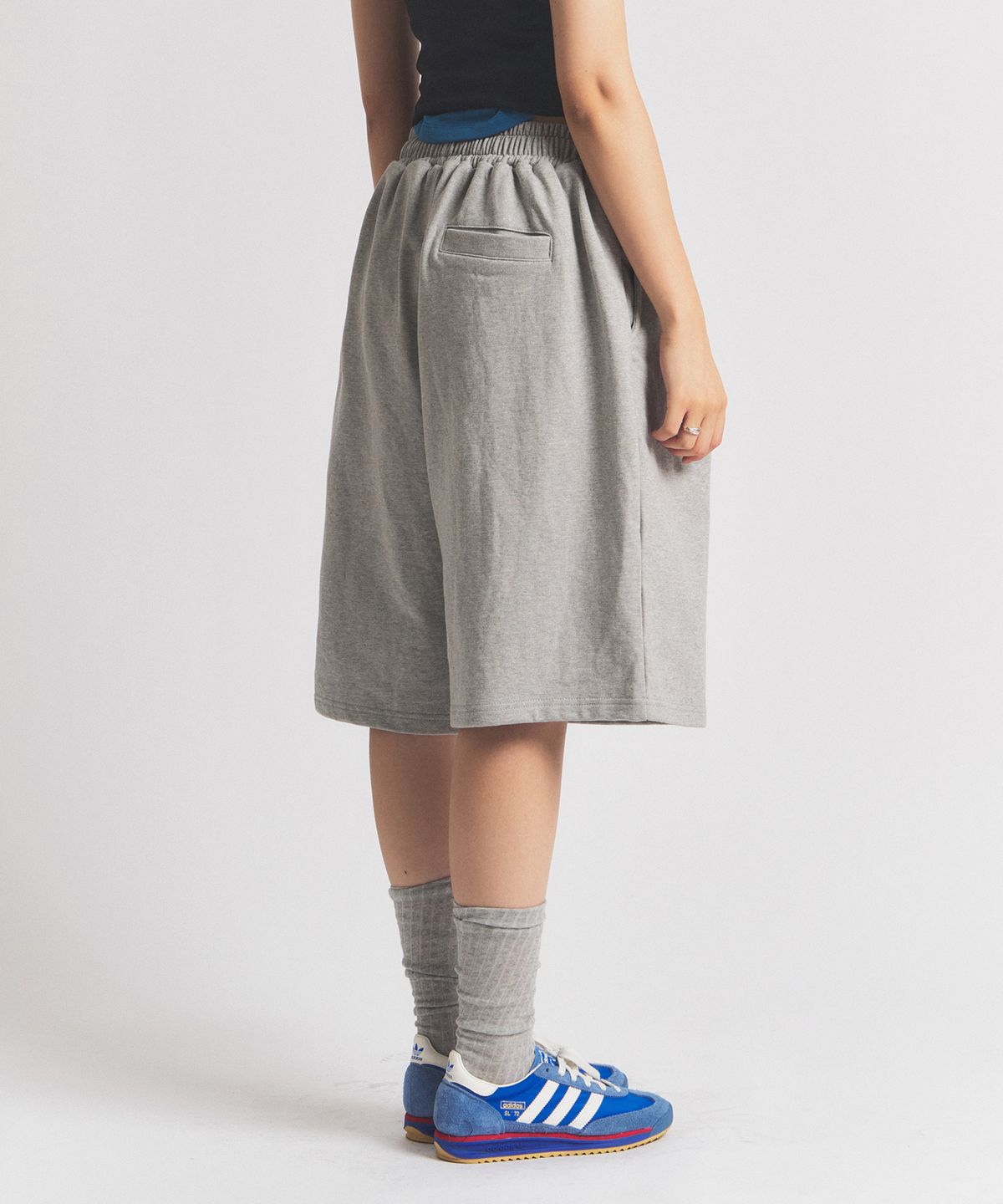닐라이즈(NEALIZE) Cotton Bermuda Pants Gray