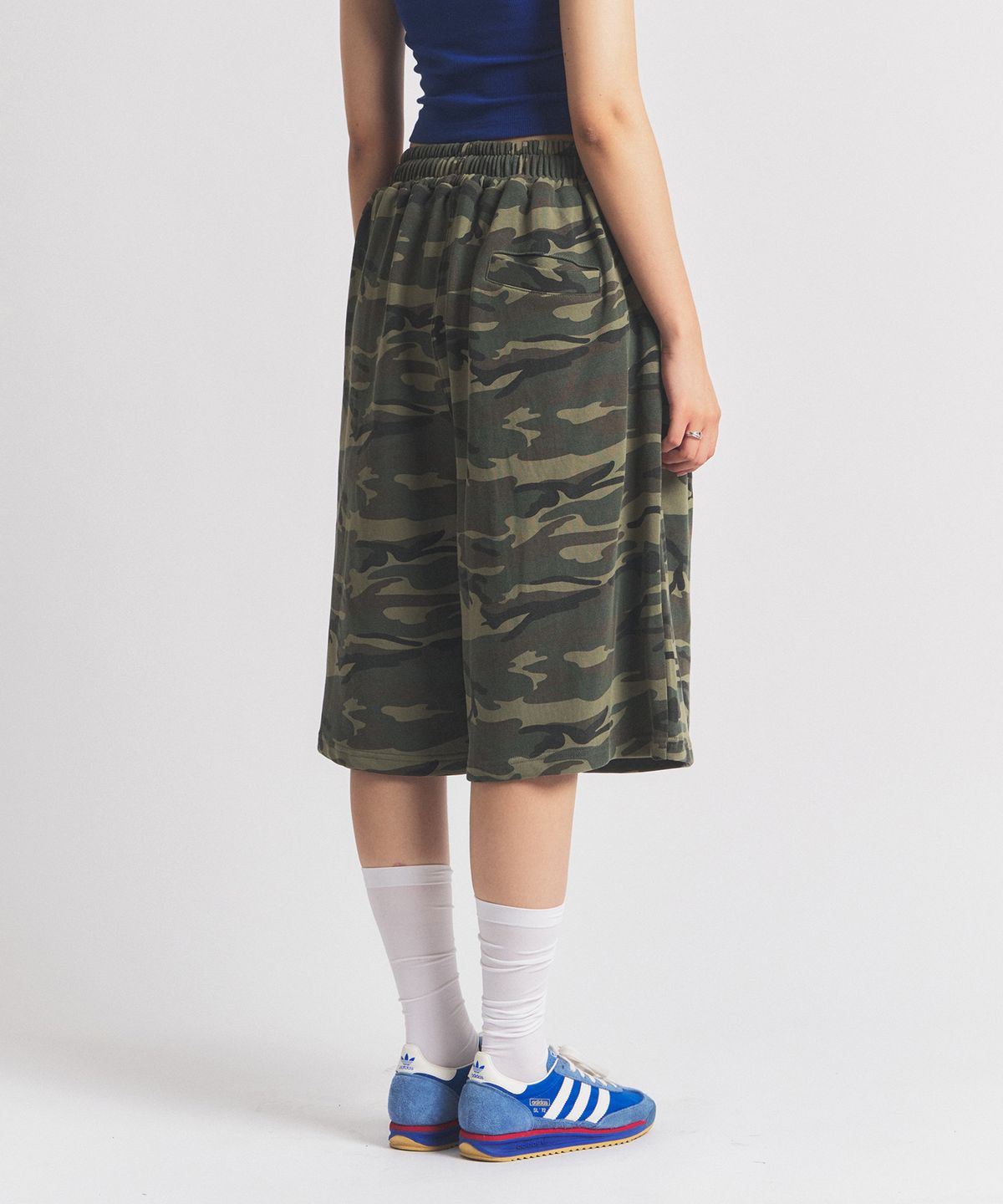 닐라이즈(NEALIZE) Cotton Bermuda Pants Camouflage