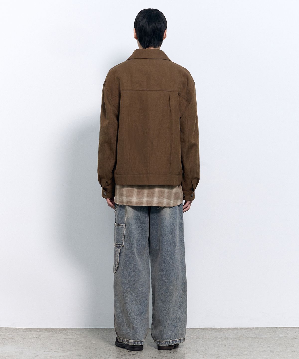 인사일런스(INSILENCE) 헴프 울 TYPE1 자켓 CAMEL BEIGE